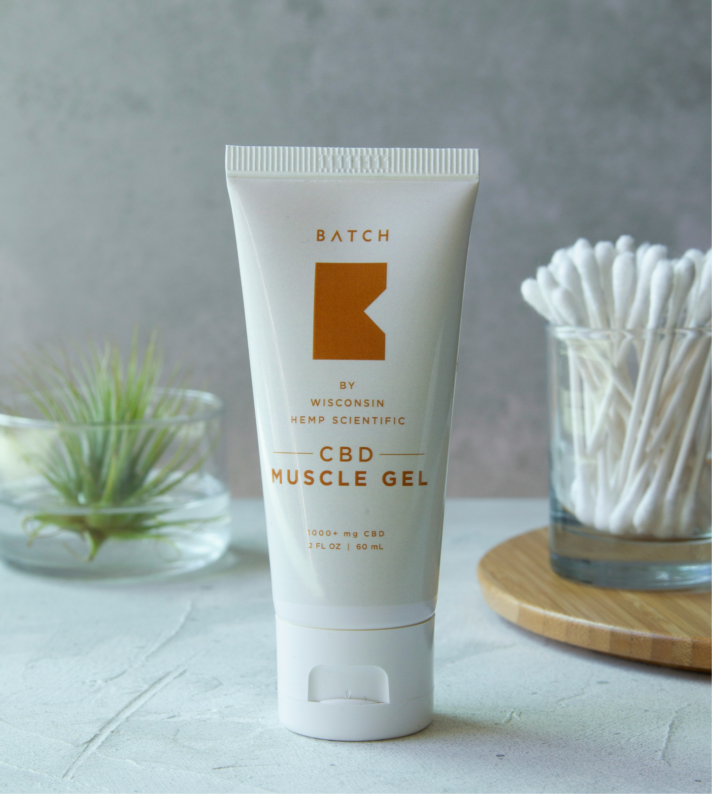 Batch CBD Muscle Gel (2 fl oz, 1000+ mg CBD)